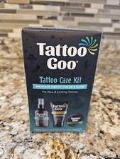 Tattoo Goo Care Kit -3 Pcs Antimicrobial Cleansing Soap Lotion Salve Balm