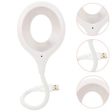 Usb Gooseneck Lamp Voice Activated Light Flexible Hose Bedside Reading Lamp