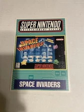 SNES Space Invaders VIDPRO Card Toys R Us Display Card  Rare