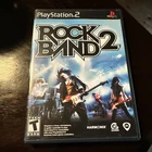 Rock Band 2 CIB PS2 Complete w/ Manual PlayStation 2 Clean Disc CIB