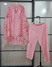 Punjabi Suit Ready-Made Pajama Suit Indian Traditional Cotton Women's Wear