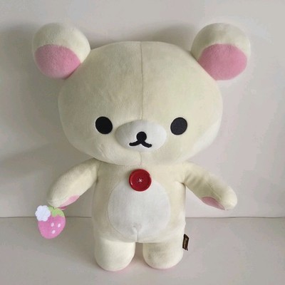 Authentic Rilakkuma San-X Original Strawberry Series Bear 15'' Plush Cute