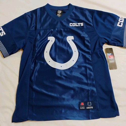 Indianapolis Colts Jersey NFL Team Apparel Size Youth 14-16 New With Tags - Bild 1 von 10