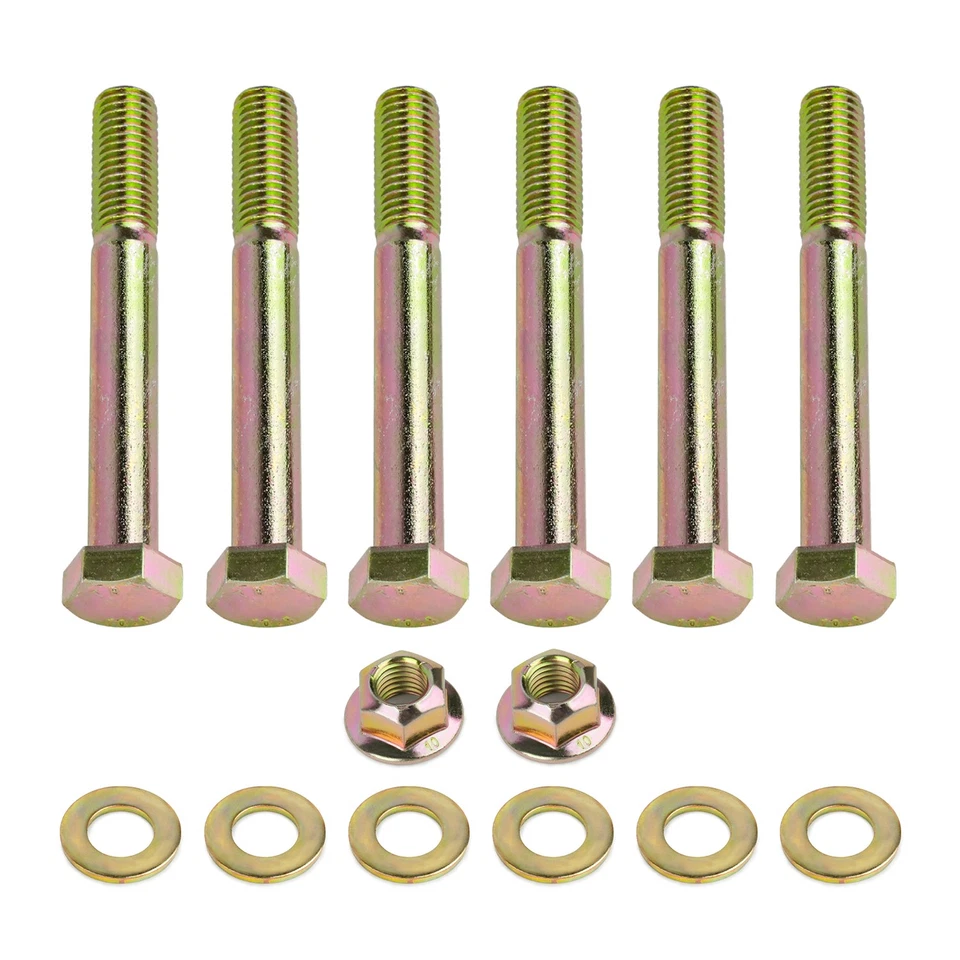 Juego de pernos de grillete y resorte de hoja de suspensión trasera - se adapta a Jeep Cherokee XJ (84-01) Foto 2 de 4