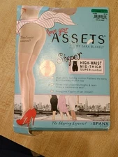 Spanx Love Your Assets Shaper High Waist to Mid Thigh Nude Size 3