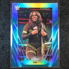 2026 Topps Chrome WWE NAOMI Base Teal /299 #156