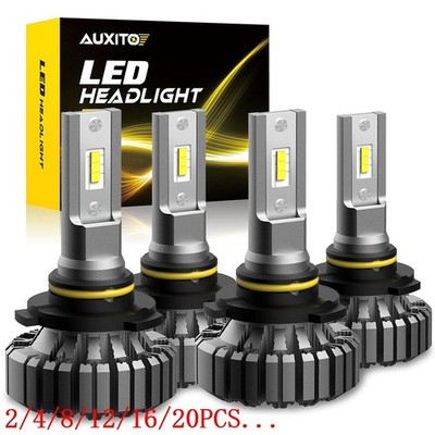 AUXITO 9005 Beam LED Bulb 9006 High Low Headlight Clear White B3 Serie 2/20X