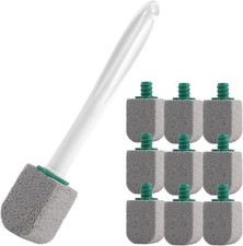 Pumice Stone Toilet Cleaner with Long Handle,Pumice Toilet Scrubber Toilet Bowl