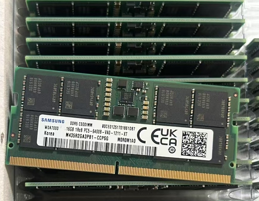 Samsung 16GB DDR5 6400 Laptop CSODIMM RAM 1Rx8 PC5-6400B for DELL