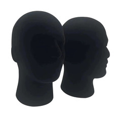 1PC Male Foam Mannequin Head Model Hat CAP Wig Glasses Display Stand Rack Stable