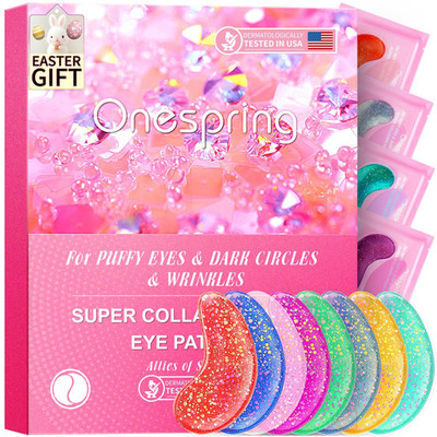 Under Eye Patches (24 Pairs) - Eye Masks for Wrinkles, Puffy Eyes, Dark Circles,