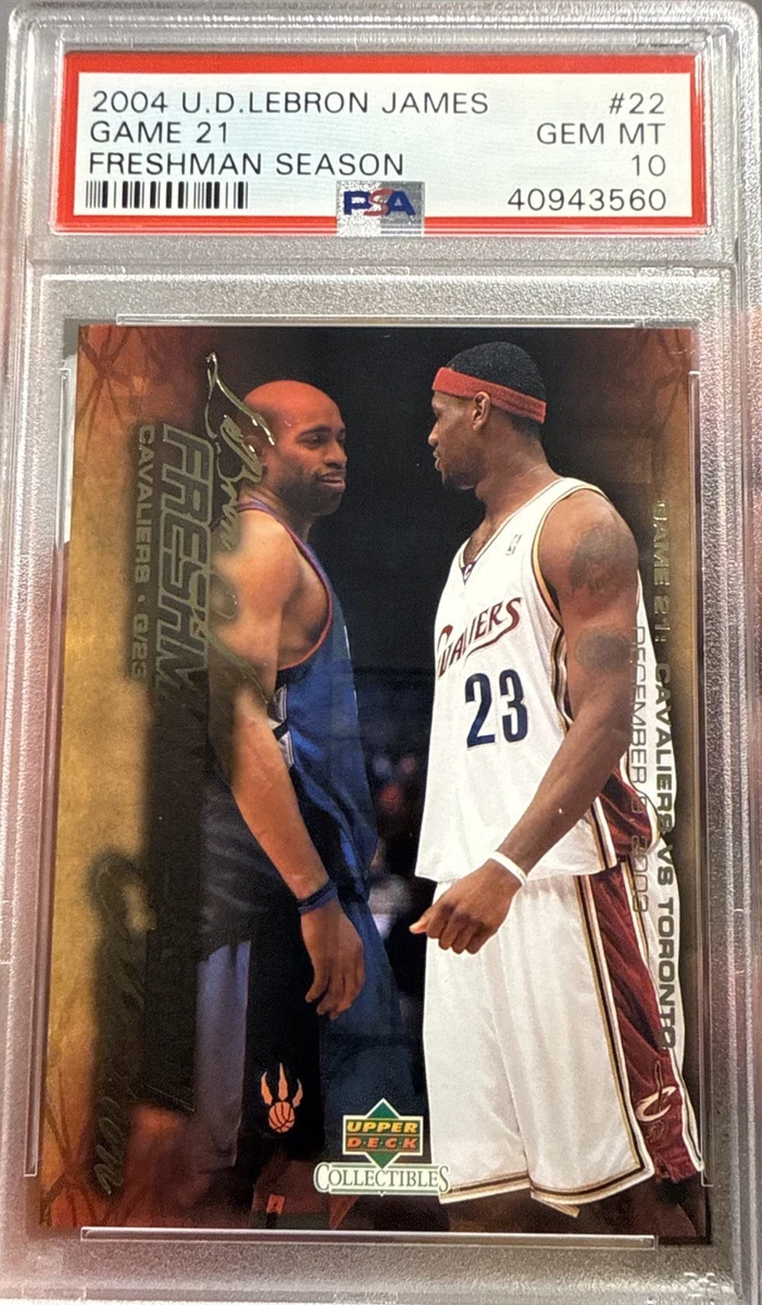 Vince Carter Basketball Grade 10 Rookie Sports Trading Cards