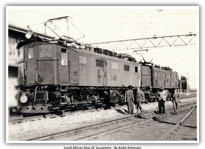 South African Class 2E   train railroad _issue1