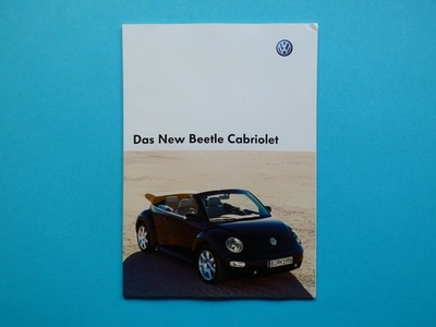 Brochure / Catalogue - VW Beetle / New Beetle - Cabriolet / Convertible - 06/03