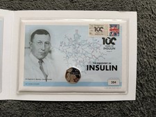 Discovery of Insulin UK Coin Cower 2021 Limited edition 495