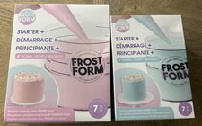 American Crafts Frost Form Starter Kits 8" 6”Round Cake Decorating Tools 7-Piece