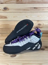 NEW 5.10 Five Ten Grandstone Climbing Shoes Black Purple Men’s BC0866 Size 8