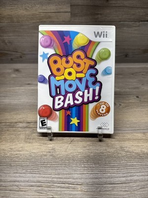 Bust-A-Move Bash Wii Nintendo Complete With Manual Free Shipping