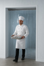 PVC Strip Curtain / LOW TEMPERATURE DOOR KIT / FREEZER GRADE - 1m (w) x 2m (d)