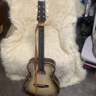 Vintage Unknown Guitar Possibly Sears Silvertone Or Harmony - Parlor Acoustic — photo 2