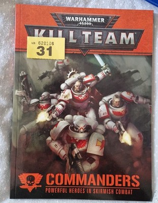 Kill Team Commanders Book - 2018 - OOP