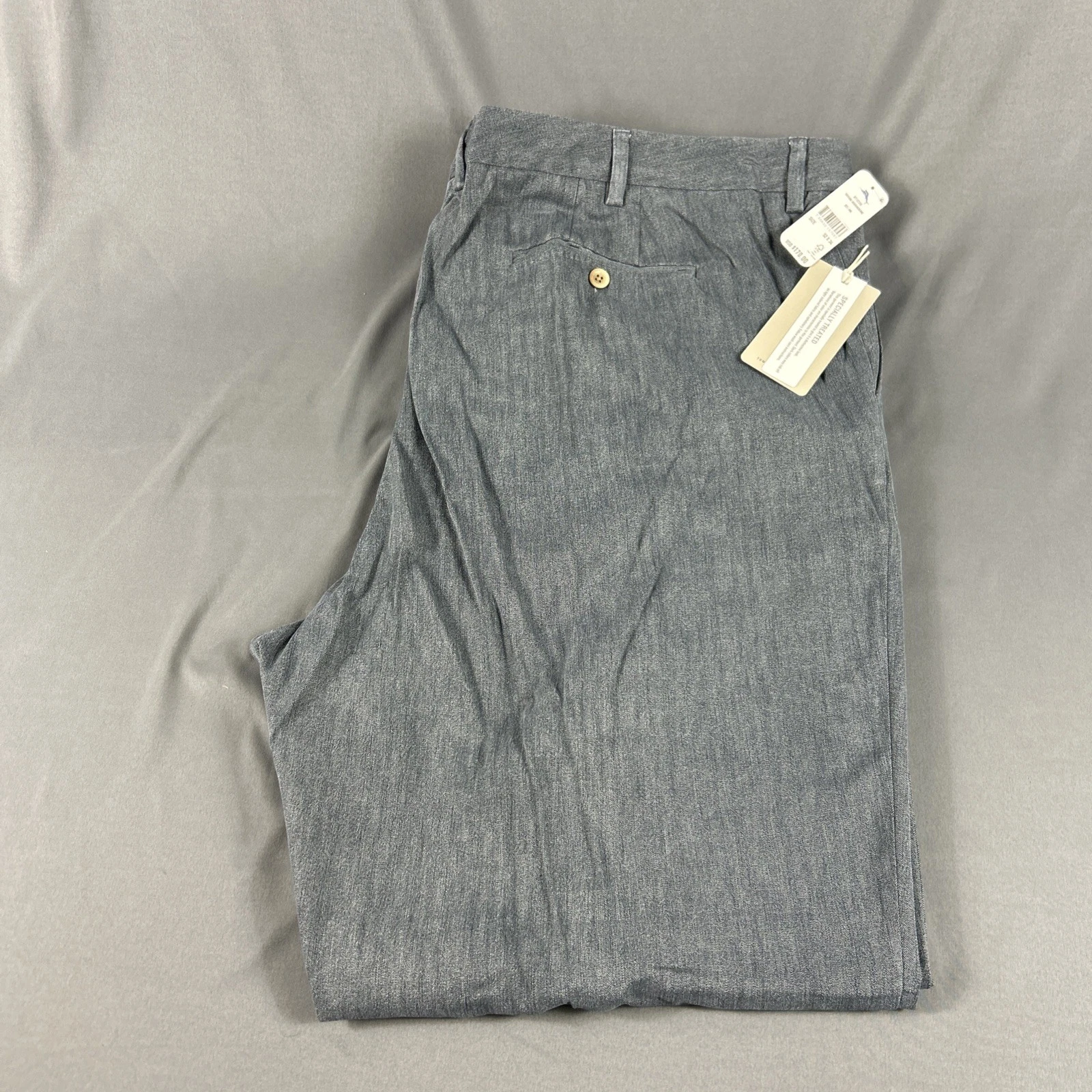 Tommy Bahama Golf Pants Havana Herringbone 52 x 34 Ink Blue Gray Silk MSRP $170
Opens in a new windo