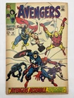 AVENGERS 1968 Marvel Silver Age Vintage Comic #58 VG Vision Key Issue