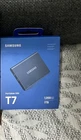 Samsung T7 Portable External SSD 1TB, 1050mb/S, USB 3.2 Gen2