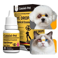 Cassiel pet Eye Drops for Infection Treatment, Soothe 1 Bottle, colorless