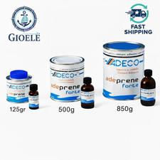 COLLA PER TESSUTO PER GOMMONE NEOPRENE E HYPALON ADEPRENE FORTE CON ATTIVATORE