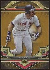Wade Boggs #166 2024 Topps Triple Threads Gold /99 Boston Red Sox SP Baseball