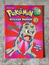 Vintage 1999 Pok mon Sticker Series 3 Golden Book Activity Book Complete