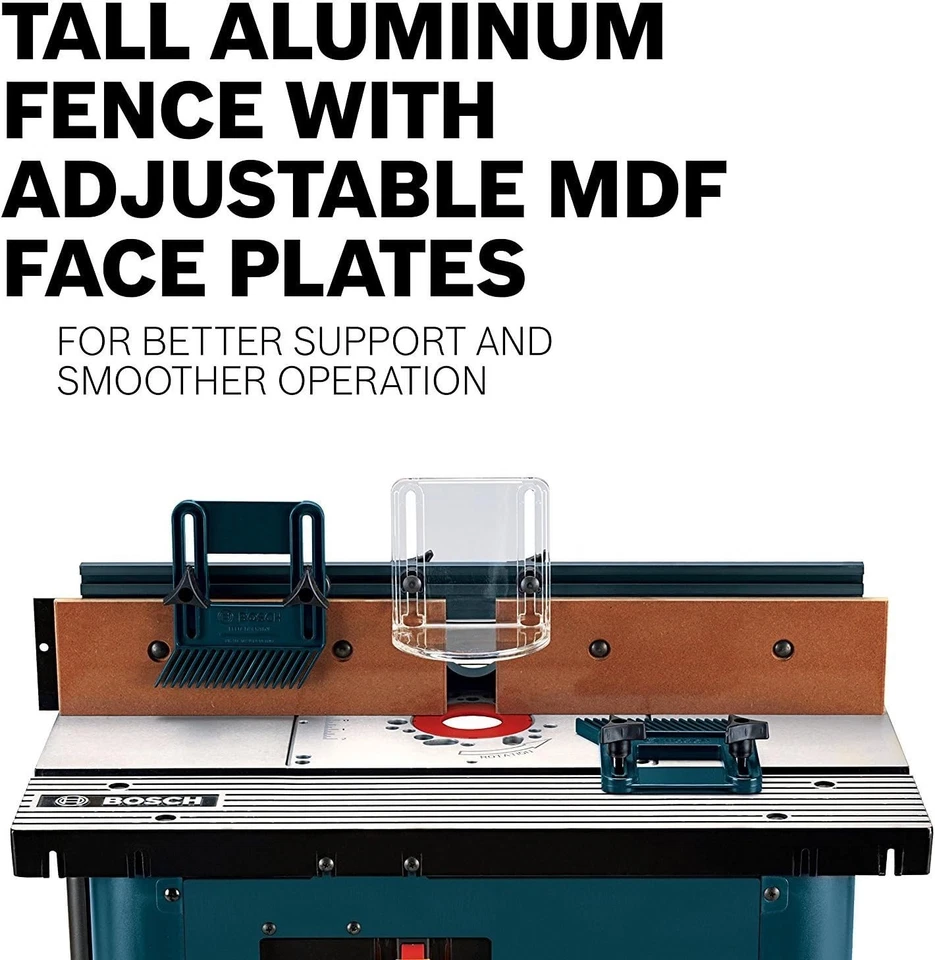 RA1181 Benchtop Router Table 27 in. x 18 in. Aluminum Top with 2-1/2 in - Image 4 of 4