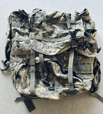 US Army Military MOLLE II Large Rucksack Backpack Ruck Bug Out Prepper Camo