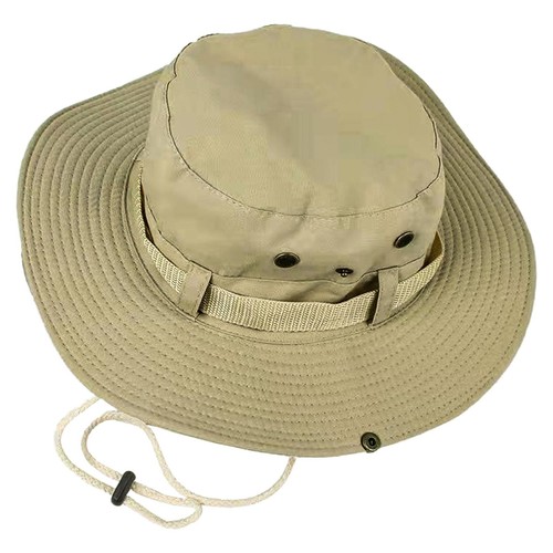 Fishing Bucket Hats for Men Women UPF 50+ UV-Protection Cotton Foldable Wide-...