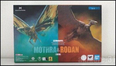 【新品・未開封】Mothra & Rodan フィギュア (2019) Amazon.com: Bandai Tamashii Nations S.H. MonsterArts Mothra