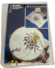 Vogart Crafts 'Scarf For Embroidery Or Ballpoint Painting" Unopened Sealed