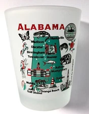 Alabama US States Series Collection Shot Glass