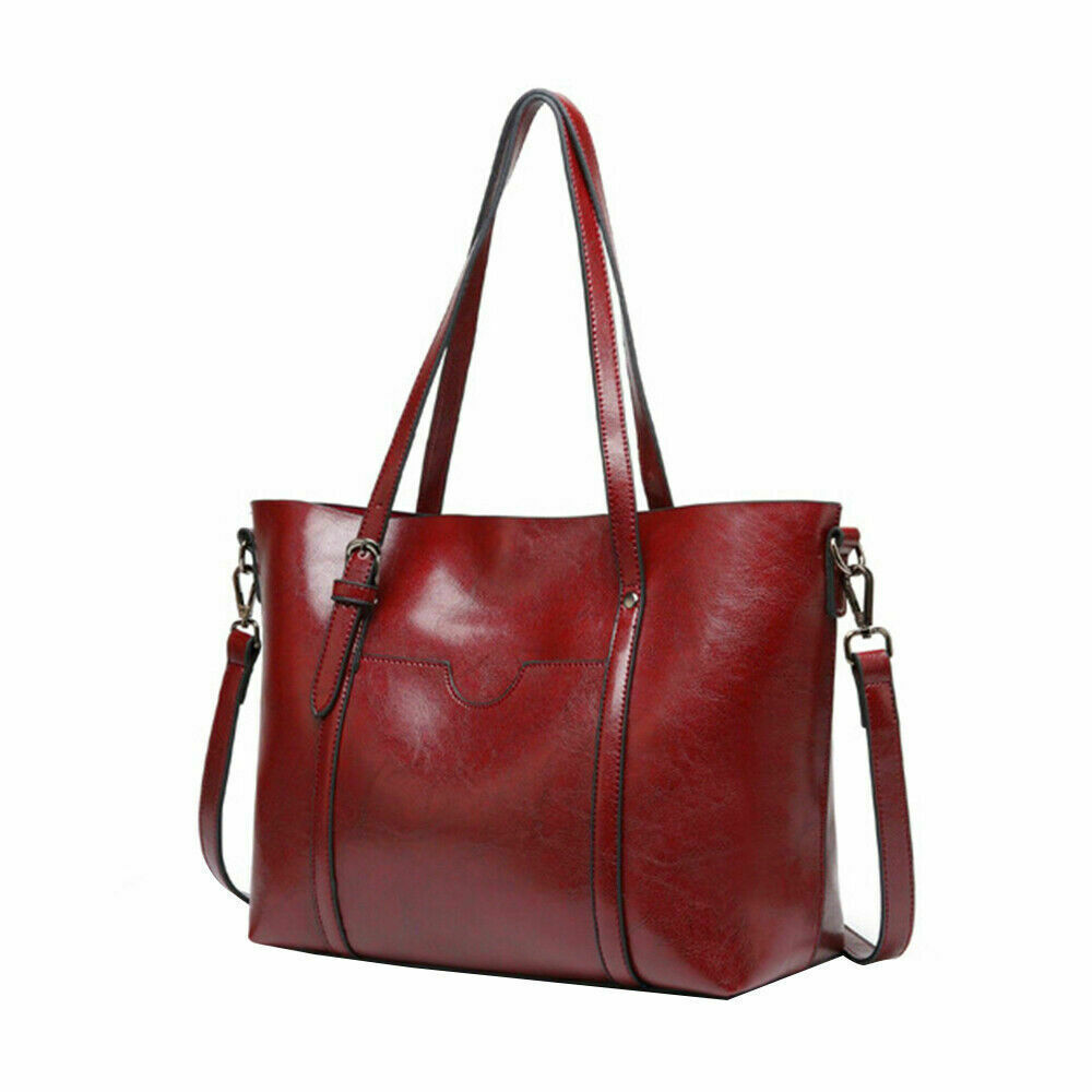 Women Bag Satchel Hobo Top Handle Tote Shoulder Purse Leather Crossbody ...