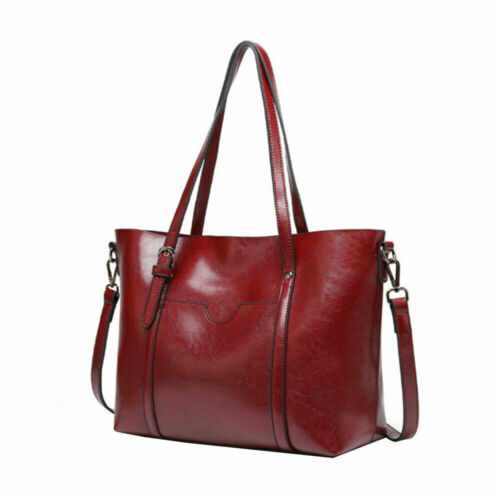 Borsa da donna borsa a tracolla hobo manico superiore tote borsetta a tracolla in pelle borsetta - Foto 12 di 27