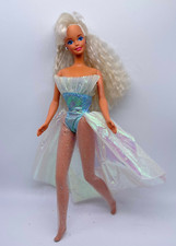 1994 Bubble Angel Barbie Mattel Blue Outfit Fairy Vintage Missing Wings