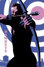 Marvel Comics - Hawkeye - Pop Art Poster