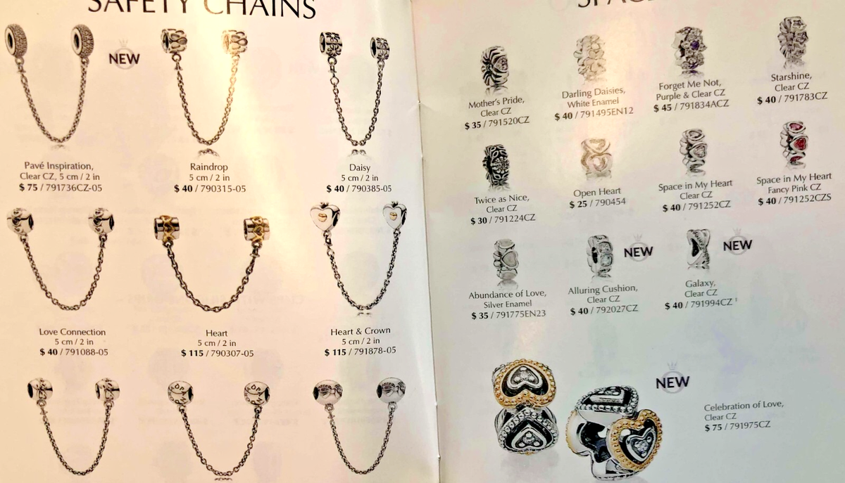 PANDORA 2016 CHARMS BRACELETS CATALOG ✪NEW✪ BOOK BROCHURE