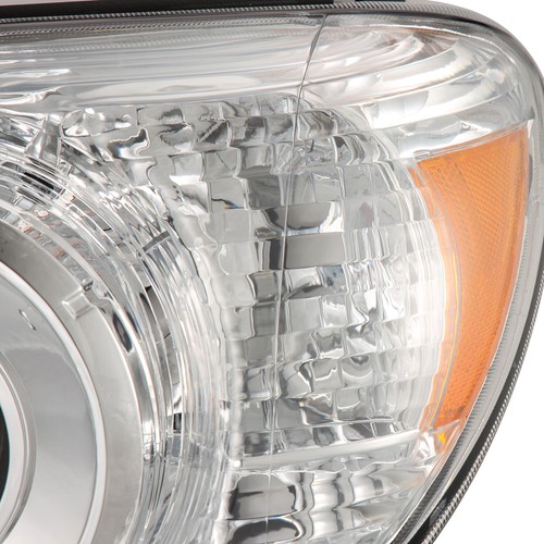 For 2006-2009 Toyota 4Runner Clear Lens Chrome Headlights Replacement Pair - Picture 5 of 5