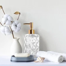 glass hand soap pump dispenser