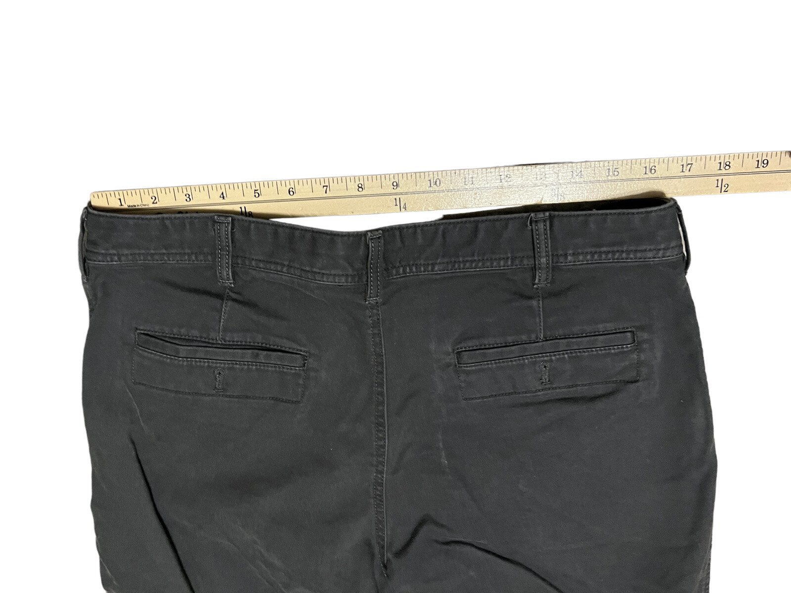 Express Men Black Cargo Shorts Relaxed Fit Outdoor Ca… Gem