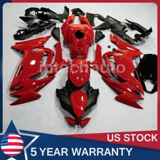 Red Carbon Fiber Bodywork Fairing Kit+Tank Cover For Kawasaki Ninja 650 20-24 US