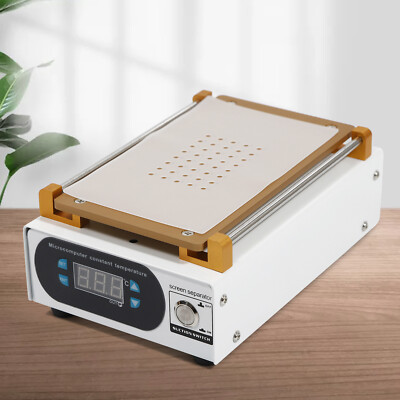 LCD Screen Separator Machine Phone Heating Plate Glass Removal Repair Device New