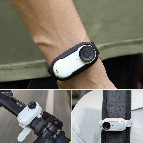 Extension Wrist Strap Silicone Protective Cover For Insta360 GO 3 Action Camera - Picture 2 of 23