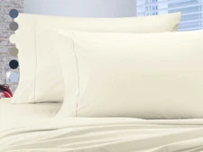 4-Piece: Luxury Home 1000 Thread Count Egyptian Cotton Sheet Sets